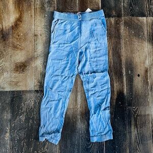 H&M Girls Lightweight Viscose Denim Pull-On Jogger Pants – Size 7–8Y